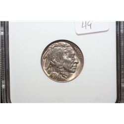 1938-D Buffalo Nickel; NGC Graded MS66