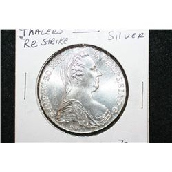 Thalers Silver Re-Strike