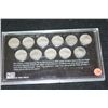 Image 2 : World War II Silver Nickel Mint Set; Lot of 11