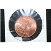 Image 2 : Golden State Mint "Walking Liberty" Copper Round; .999 Fine Copper 1/4 Oz.