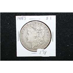 1883 Silver Morgan $1