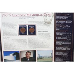 1979 Lincoln Memorial Cent Set; P&D Mints