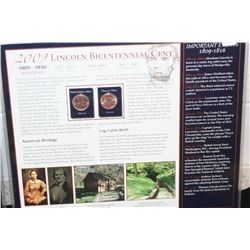 2009 Lincoln Bicentennial Cent Set-Birth & Early Childhood; P&D Mints