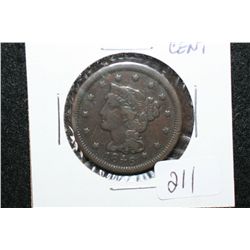 1846 Large One Cent