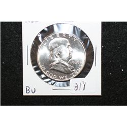 1960 Ben Franklin Half Dollar; BU