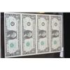 Image 1 : 1985 US Federal Reserve Note $1; Atlanta GA Reserve; Lot of 4; Uncut Bills