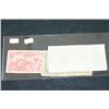 Image 2 : Bank of China One Cent Foreign Bank Note, 1874 US 25 Cent Fractional Currency & 1804 Mechanics Savin