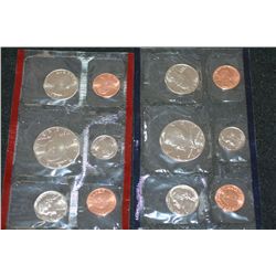 1988 US Mint Coin Set; P&D Mints; UNC