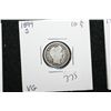 Image 1 : 1899-S Barber One Dime; VG