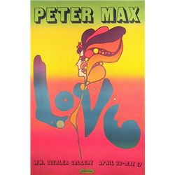 Peter Max, Love, Poster
