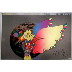 Peter Max, Apollo #2, Signed Poster