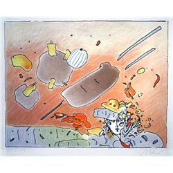 Peter Max, Daydreaming, Lithograph