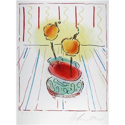 Peter Max, Two Flowers, Lithograph