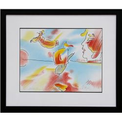 Peter Max, Boat Flyer, Lithograph