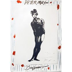 Peter Max, Benjaman's, Poster