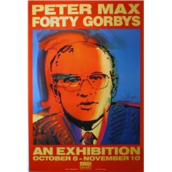 Peter Max, Forty Gorbys, Poster