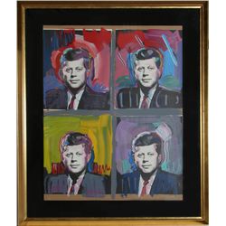 Peter Max, JFK, Lithograph