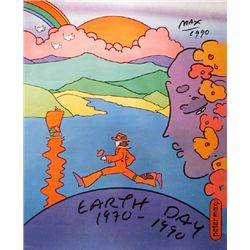 Peter Max, Earth Day, Poster