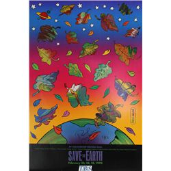 Peter Max, Save the Earth, Poster