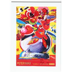 Peter Max, Flowers II, Poster