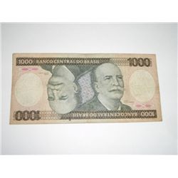 1978 1000 CRUZEIROS *BRAZIL AU HIGH GRADE*!!