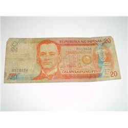 1949 20 DALAWAMPUNG PISO *PHILIPPINES - REPUBLIKA NG PHILIPINAS*!!