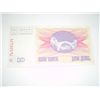 Image 1 : 1992 BOSNIA 10 DINARA NOTE *RARE UNC HIGH GRADE NOTE*!!