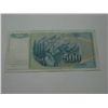 Image 2 : 1990 YUGOSLAVIA 500 DINARA NOTE BOOK VALUE $225.00 *EXTREMELY RARE UNC HIGH GRADE NOTE*!!