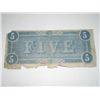 Image 2 : 1864 $5 CONFEDERATE NOTE *RARE RICHMOND, VA*!!