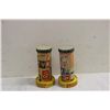 Image 1 : 2 OLD PARIS FRANCE CANDY CONTAINERS - CARDBOARD & PLASTIC