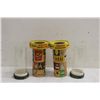 Image 2 : 2 OLD PARIS FRANCE CANDY CONTAINERS - CARDBOARD & PLASTIC