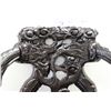 Image 2 : ORNATELY CARVED TEAKWOOD CHAIR - EXC.