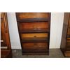 Image 2 : OAK 5 STACK GLOBE WERNICKE CO.