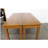 Image 2 : SET OF 2 EXC. OAK DISPLAY TABLES