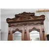 Image 8 : OUTSTANDING 4 PIECE WALNUT BEDROOM SET ROSE MARBLE TOP - EARLY VICTORIAN - THE BEST SET I'VE EVER SO