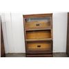 Image 1 : 3 STACK OAK BOOKCASE - MACEY