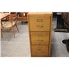 Image 2 : GOLDEN OAK 3 DRAWER FILE