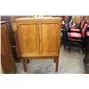 Image 1 : UNUSUAL 3 STACK OAK OFFICE CABINET