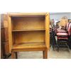 Image 2 : UNUSUAL 3 STACK OAK OFFICE CABINET