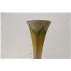 Image 2 : WONDERFUL TIFFANY VASE - BASE SIGNED TIFFANY STUDIOS - ARTGLASS VASE SIGNED L.C.T. - MINT - 12" HIGH