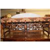 Image 1 : WILLIAM & MARY TYPE BENCH - 47" LONG X 17.5" TALL
