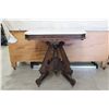 Image 1 : VICTORIAN WALNUT MARBLE TOP STAND