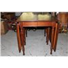 Image 2 : CHERRY DROP LEAF TABLE - 78" X 42"