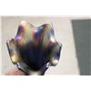 Image 2 : PURPLE CARNIVAL VASE - MINT - 11.5" CHOICE OF 3