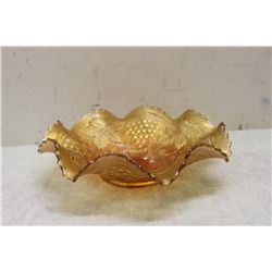 CARNIVAL BOWL - 3" HIGH X 11" WIDE - MINT - CHOICE OF 3