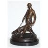 Image 1 : Splendid Bronze Sculpture Fox Hunt