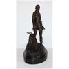 Image 2 : Splendid Bronze Sculpture Fox Hunt