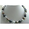 Image 1 : Gorgeous 12 mm Multicolor Natural Pearl Necklace