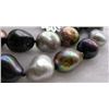 Image 3 : Gorgeous 12 mm Multicolor Natural Pearl Necklace