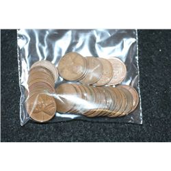 Lincoln Wheat Back Penny; Various Dates & Conditions; Lot of 25